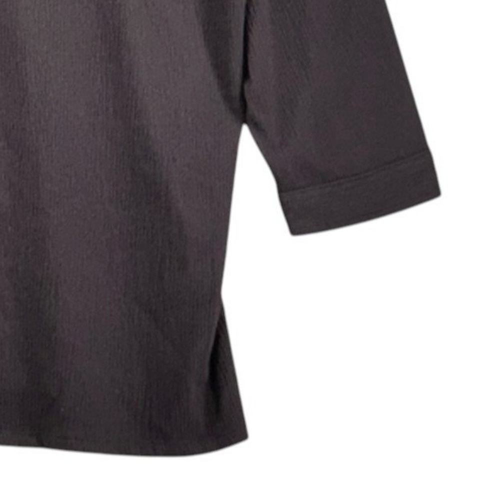 Belle by Kim Gravel Button Up Shirt Black 2X - Picture 5 of 14